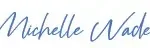 A stylised signature for Michelle Wade, HCi CEO