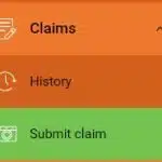 submit claim » HCi Submit claim button on the HCi OMS portal » HCi